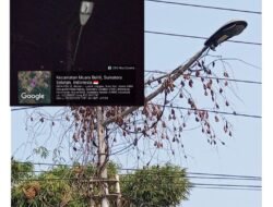 PJU Banyak Padam, Warga Pertanyakan Pengelolaan Lampu Jalan di Musi Rawas.