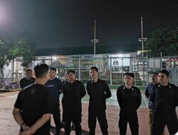 Perkuat Pengamanan, Ka. KPLP Lapas Narkotika Muara Beliti Laksanakan Bintorwasdal kepada Jajaran