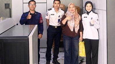 Cegah Barang Terlarang Masuk, Lapas Narkotika Muara Beliti Perketat Pemeriksaan Pengunjung.