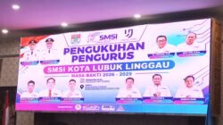 SMSI Lubuklinggau Dikukuhkan, Wali Kota Dorong Sekretariat Bersama Insan Pers