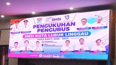 SMSI Lubuklinggau Dikukuhkan, Wali Kota Dorong Sekretariat Bersama Insan Pers