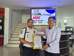 Jamin Keamanan Konsumsi Warga Binaan Lapas Narkotika Muara Biliti Perpanjang Sertifikat Higiene Sanitasi.