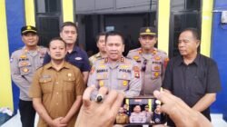 Polres Musi Rawas Launching Posko Kampung Tangguh Bebas Narkoba di Tanah Priuk.