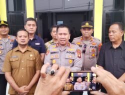 Polres Musi Rawas Launching Posko Kampung Tangguh Bebas Narkoba di Tanah Priuk.